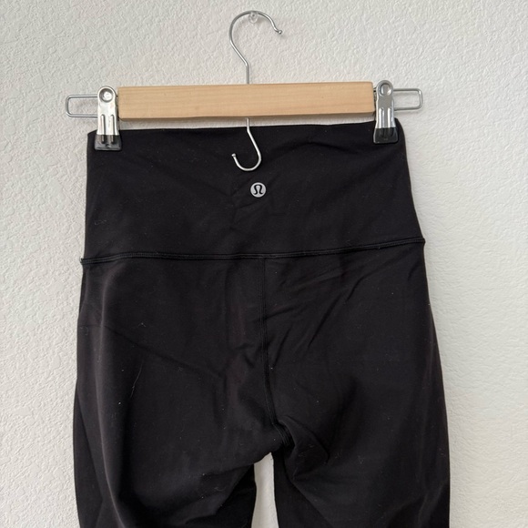 Lululemon- High Rise Wunder Under Pant * Tech Mesh 28” - Picture 5 of 7